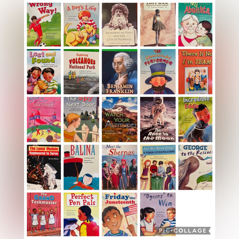 Below-level Reader Grade 5: Harcourt School Publishers (Set of 24 books)